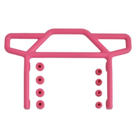 RPM Pink Rear Bumper For Traxxas Elec Rustler 2wd RPM Pink Rear Bumper For Traxxas Elec Rustler 2wd