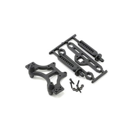 RPM T/E-Maxx Shock Tower / Mounts - Black RPM T/E-Maxx Shock Tower / Mounts - Black