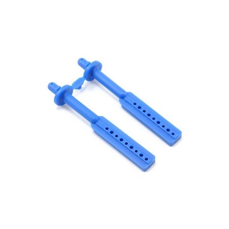 RPM T/E-Maxx Long Body Mounts - Blue RPM T/E-Maxx Long Body Mounts - Blue