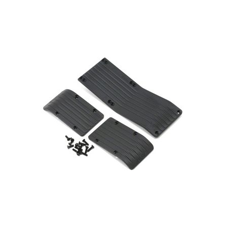 RPM Traxxas T/E-Maxx 3-Pcs Skid Plate - Black RPM Traxxas T/E-Maxx 3-Pcs Skid Plate - Black