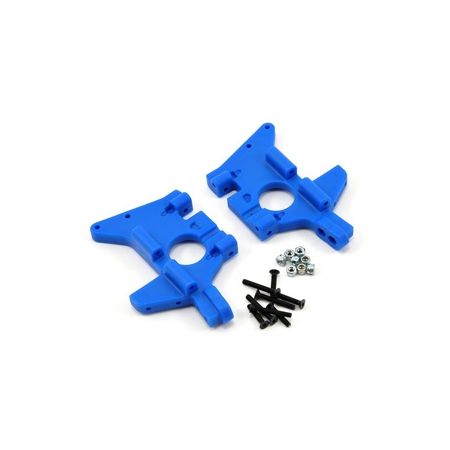 RPM T/E-Maxx Front Bulkheads Blue RPM T/E-Maxx Front Bulkheads Blue