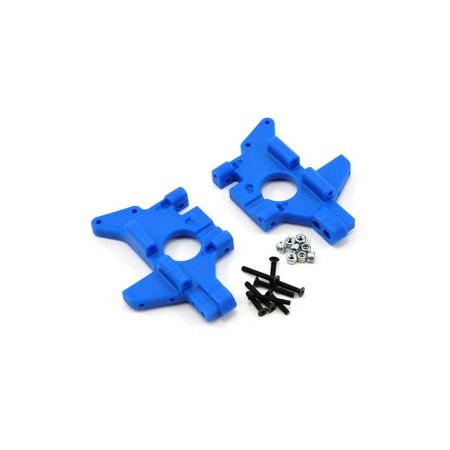 RPM T/E-Maxx Rear Bulkheads Blue RPM T/E-Maxx Rear Bulkheads Blue