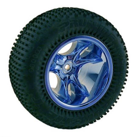 RPM Clawz Blue Chrome Rear Wheels (2)