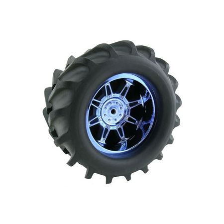 RPM Standard Width Maxx 'Monster Spider' Wheels (2) - Blue Chrome RPM Standard Width Maxx 'Monster Spider' Wheels (2) - Blue Chrome