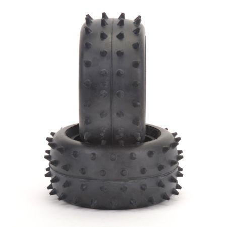 Schumacher Full Spike 2" - Rear Tyres - Yellow CAT (pr) (T650) Schumacher Full Spike 2" - Rear Tyres - Yellow CAT (pr) (T650)