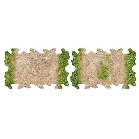 Crawler Park 4 X Dirt And Grass Quarter Straights For 1/24 Rc Crawler (TWDTRK009) Crawler Park 4 X Dirt And Grass Quarter Straights For 1/24 Rc Crawler (TWDTRK009)