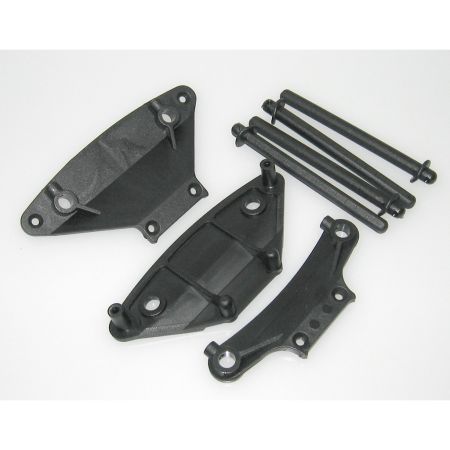 Schumacher Bumper and Body Mounts - Mi2 Schumacher Bumper and Body Mounts - Mi2