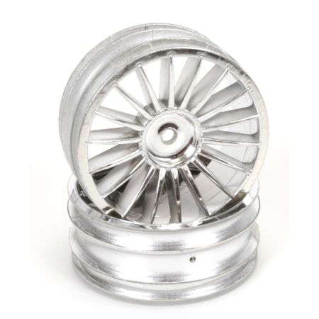 Schumacher Chrome Front Wheels - GTR (pr) Schumacher Chrome Front Wheels - GTR (pr)