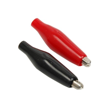 Schumacher Croc Clips; Mini - Red/Black 2 pairs Schumacher Croc Clips; Mini - Red/Black 2 pairs