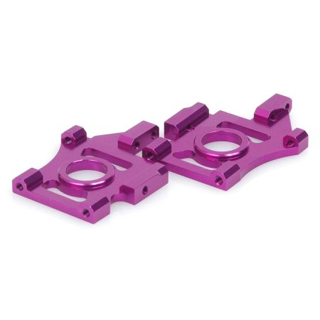 Schumacher Alloy Diff Mounts; purple - Mi2 E.C. pr Schumacher Alloy Diff Mounts; purple - Mi2 E.C. pr