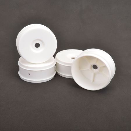 Schumacher Wheel 1/8th - White Dish v2 - pk4 Schumacher Wheel 1/8th - White Dish v2 - pk4