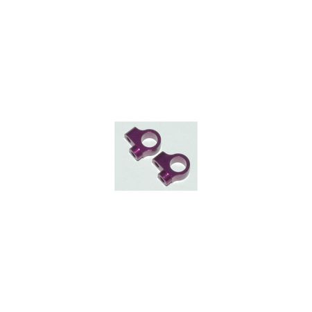 Schumacher Alloy Body Post Mounts; Vertical purple (pr) Schumacher Alloy Body Post Mounts; Vertical purple (pr)