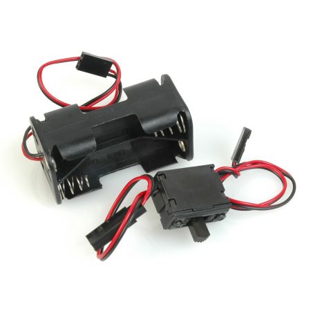 Schumacher Radio Switch and Battery Holder - Manic