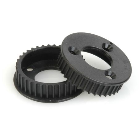 Schumacher Pulleys; syncro pair - 36 Twin Schumacher Pulleys; syncro pair - 36 Twin