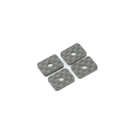 Schumacher C/F LiPo Battery Locater; Micro pk4 Schumacher C/F LiPo Battery Locater; Micro pk4