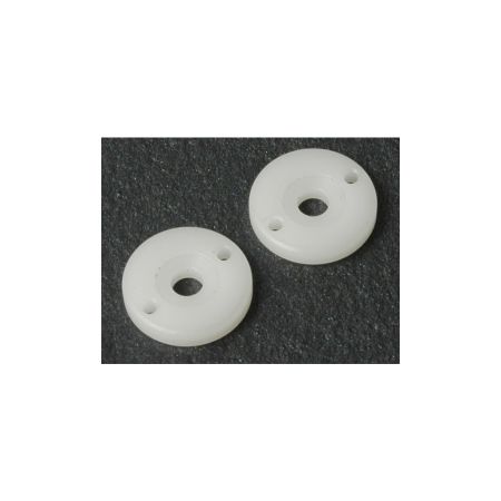 Schumacher Big Bore Piston; 2 Hole White 1.5 (pr) Schumacher Big Bore Piston; 2 Hole White 1.5 (pr)