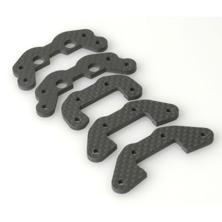 Schumacher C/F Link Mount Options; Fr + Rr - Cougar SV Set 5 Schumacher C/F Link Mount Options; Fr + Rr - Cougar SV Set 5