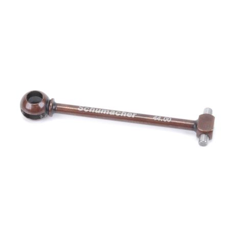Schumacher Driveshaft; Steel Bone Rear - Mi4CX/Mi5 1pc Schumacher Driveshaft; Steel Bone Rear - Mi4CX/Mi5 1pc