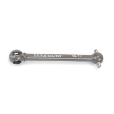 Schumacher Driveshaft; Alloy Bone Front - Mi4CX/Mi5 1pc Schumacher Driveshaft; Alloy Bone Front - Mi4CX/Mi5 1pc