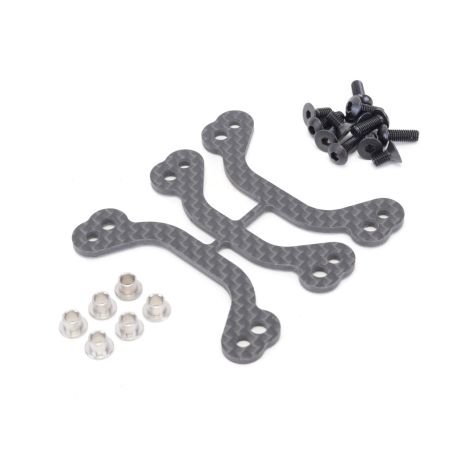 Schumacher C/F Wishbone Strap Set - Mi5evo (3 pcs) Schumacher C/F Wishbone Strap Set - Mi5evo (3 pcs)