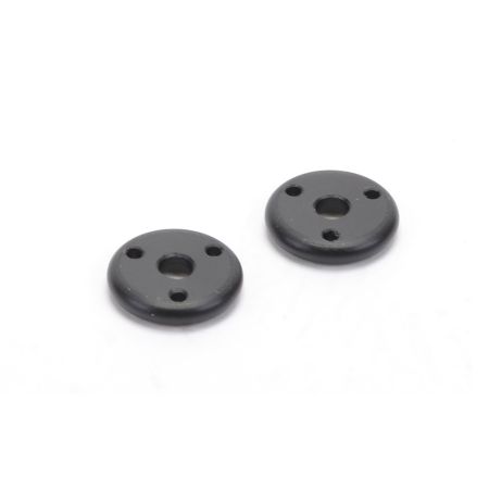 Schumacher Big Bore Piston - 3 Hole Black 1.6 Rounded (pr) Schumacher Big Bore Piston - 3 Hole Black 1.6 Rounded (pr)
