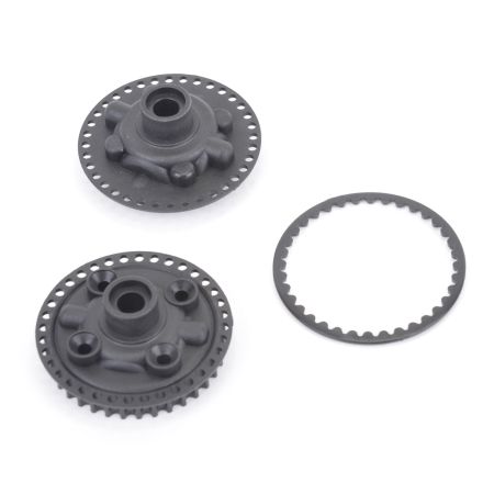 Schumacher Gear Diff Pulley, Cover and Fence - Mi6