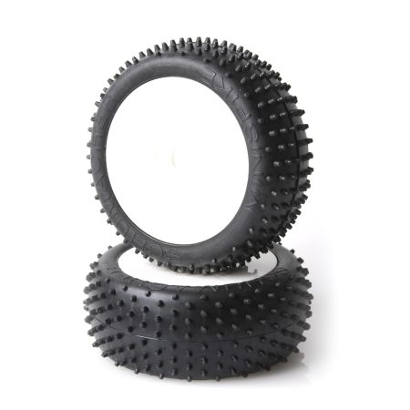 Schumacher Mini Spike 1/8th Pre-Glue - Yellow  (pr)
