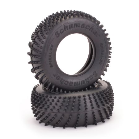 Schumacher Short Course Spiral - Silver Schumacher Short Course Spiral - Silver
