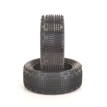 Schumacher Cactus Fusion 2 - 1/10 4WD Tyres - Front - Yellow Schumacher Cactus Fusion 2 - 1/10 4WD Tyres - Front - Yellow