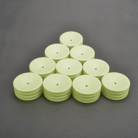 Schumacher Wheel Front Med 2WD-Neon Yellow v2 - 5pr Schumacher Wheel Front Med 2WD-Neon Yellow v2 - 5pr