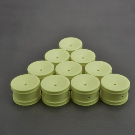 Schumacher Wheel Rear Off-Road - Neon Yellow v2 - 5pr Schumacher Wheel Rear Off-Road - Neon Yellow v2 - 5pr