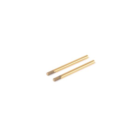 Schumacher Tapped Shock Shaft; Long - Off Road (pr) Schumacher Tapped Shock Shaft; Long - Off Road (pr)