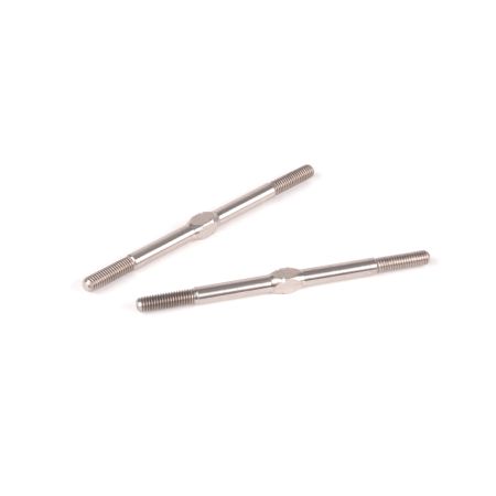 Schumacher Titanium Turnbuckle - 56mm - Silver - (pr) Schumacher Titanium Turnbuckle - 56mm - Silver - (pr)