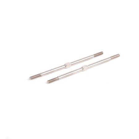 Schumacher Titanium Turnbuckle - 76mm - Silver - (pr)