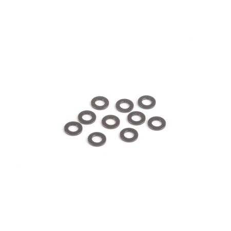 Schumacher M3 Black Alloy Washers 0.75mm (pk10) Schumacher M3 Black Alloy Washers 0.75mm (pk10)