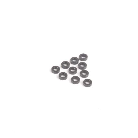 Schumacher M3 Black Alloy Washers 2.00mm (pk10) Schumacher M3 Black Alloy Washers 2.00mm (pk10)