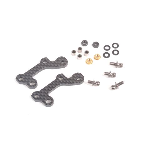 Schumacher C/F Upper Wishbone Mount 2 Dot - Mi7 (pr)