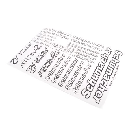 Schumacher Decals - Atom 2 Pre-cut Schumacher Decals - Atom 2 Pre-cut