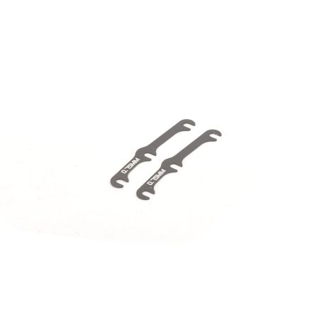 Schumacher Alloy Ride Height Spacer 0.75mm - Icon (pr)