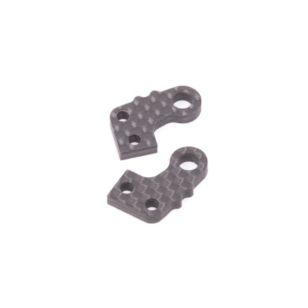 Schumacher C/F Steering Arm 2 Dot (pr) - L1R (U8444)
