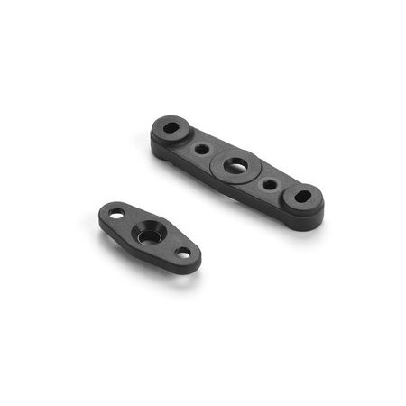 Xray Composite Lower & Upper Pivot Brace - Low Roll-Center - Graphite (XR373094-G)
