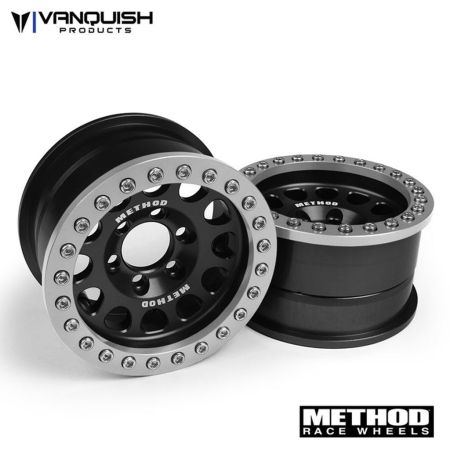 Vanquish Method 1.9 Race Wheel 105 Black/Clear (VPS07911) Vanquish Method 1.9 Race Wheel 105 Black/Clear (VPS07911)