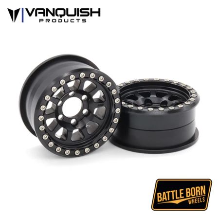 Vanquish Battle Born 1.9 Sierra Wheels Black (VPS08140) Vanquish Battle Born 1.9 Sierra Wheels Black (VPS08140)