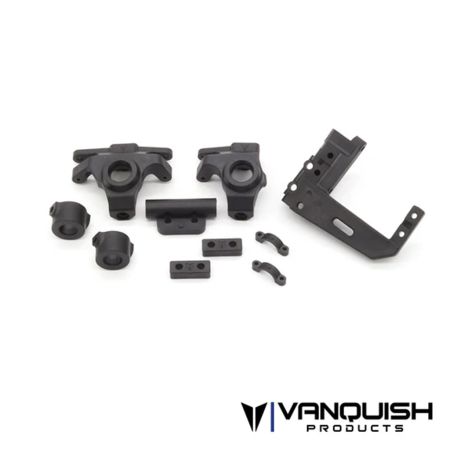Vanquish H10 Hydro Front Axle Components - Blk (VPS08806) Vanquish H10 Hydro Front Axle Components - Blk (VPS08806)