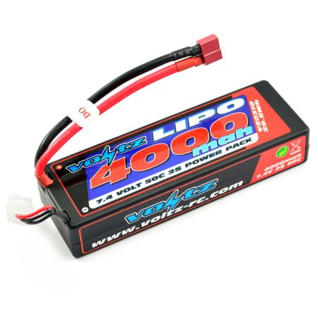 Voltz 4000mAh 2S 7.4V 50C Hardcase LiPO Battery Stick Pack (VZ0310) Voltz 4000mAh 2S 7.4V 50C Hardcase LiPO Battery Stick Pack (VZ0310)
