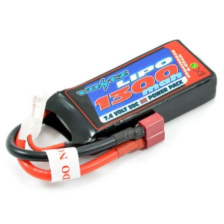 Voltz 1300mAh 2S 7.4V 30C LiPO Battery (Deans Connector) (VZ0413002S) Voltz 1300mAh 2S 7.4V 30C LiPO Battery (Deans Connector) (VZ0413002S)