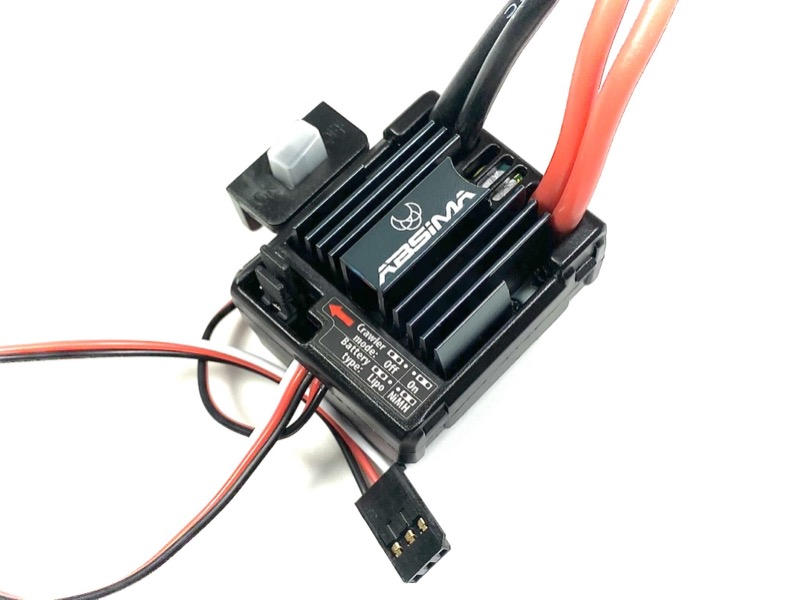 Absima Brushed V2 ESC 80A Waterproof Standard (AB2100004V2)