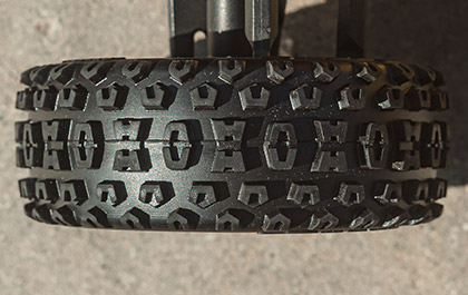 dBOOTS 2-HO VENTED TYRES for the Arrma 1/8 Typhon Mega 665