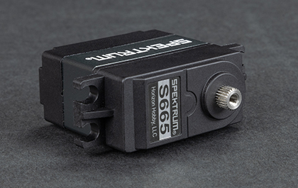 SPEKTRUM<sup>â„¢</sup> S665 WATERPROOF DIGITAL STEERING SERVO