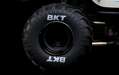 BKT TYRES for the Losi Mini LMT Megalodon 4x4 RTR Monster Truck